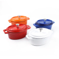 Oval Cast Iron mini casserole mini dutch oven